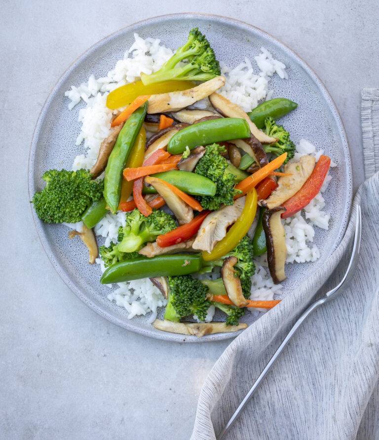 RECIPE: Mushroom and Vegetable Stir Fry