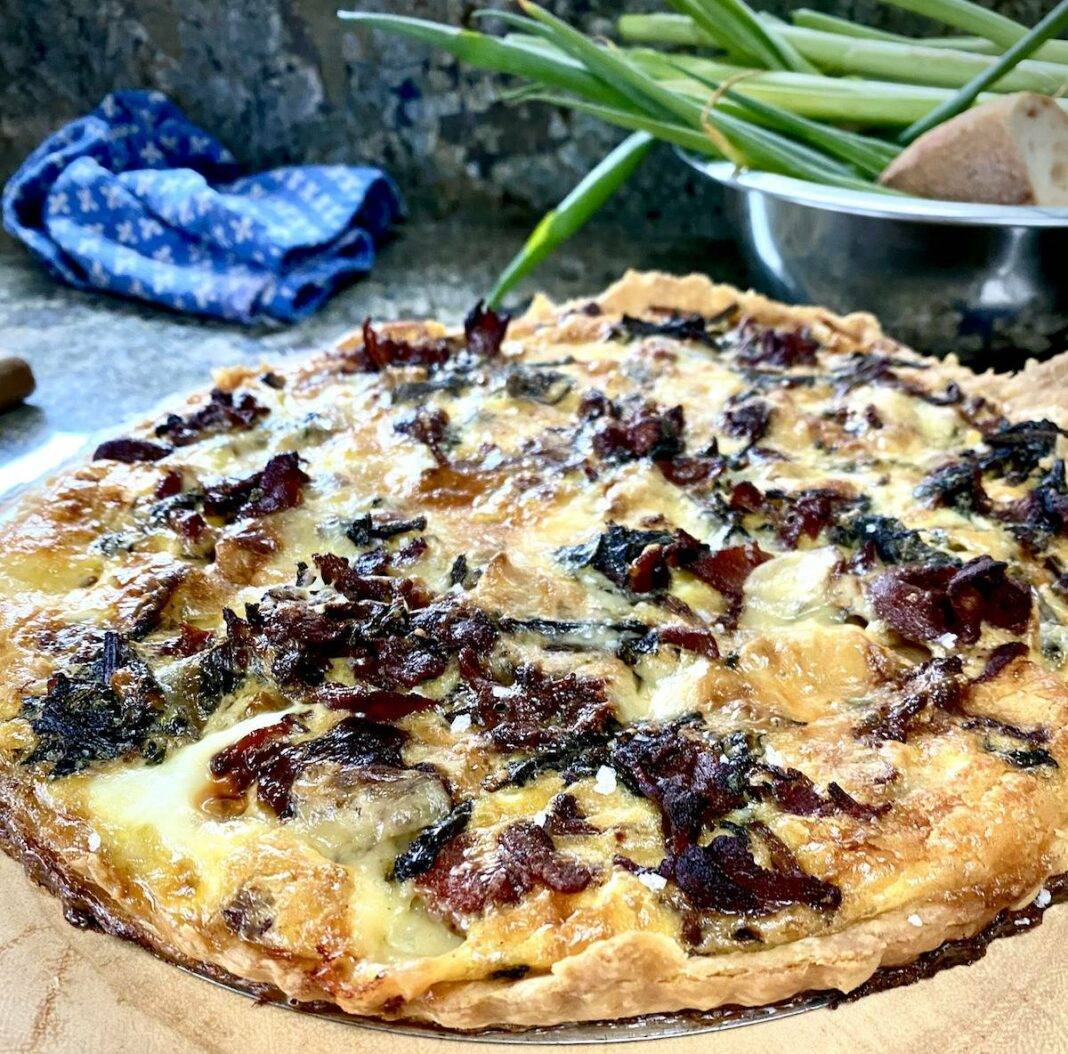 Zero-Waste Kitchen Quiche.